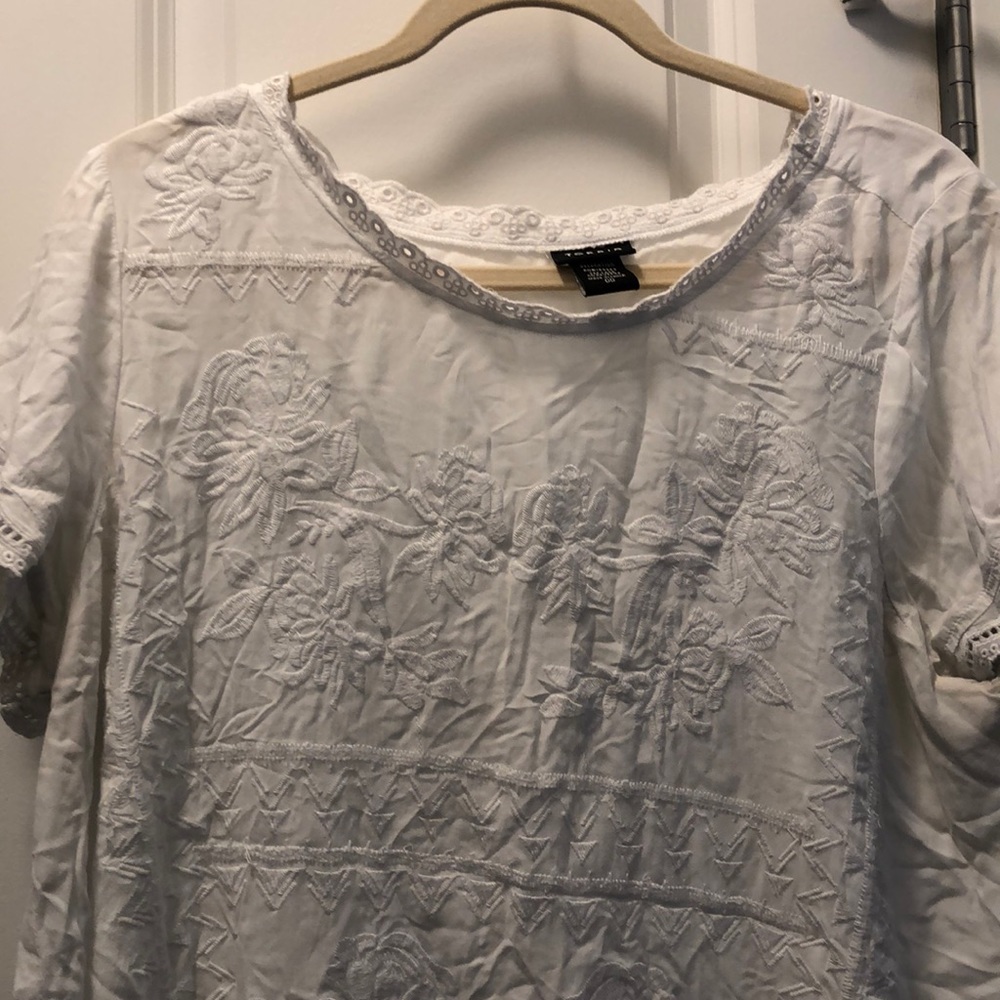 White Lace Torrid Top